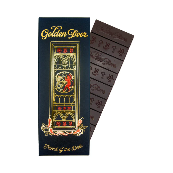 Golden Door Chocolate – Friend of the Devil 4g Golden Door Chocolate – Friend of the Devil (4g)